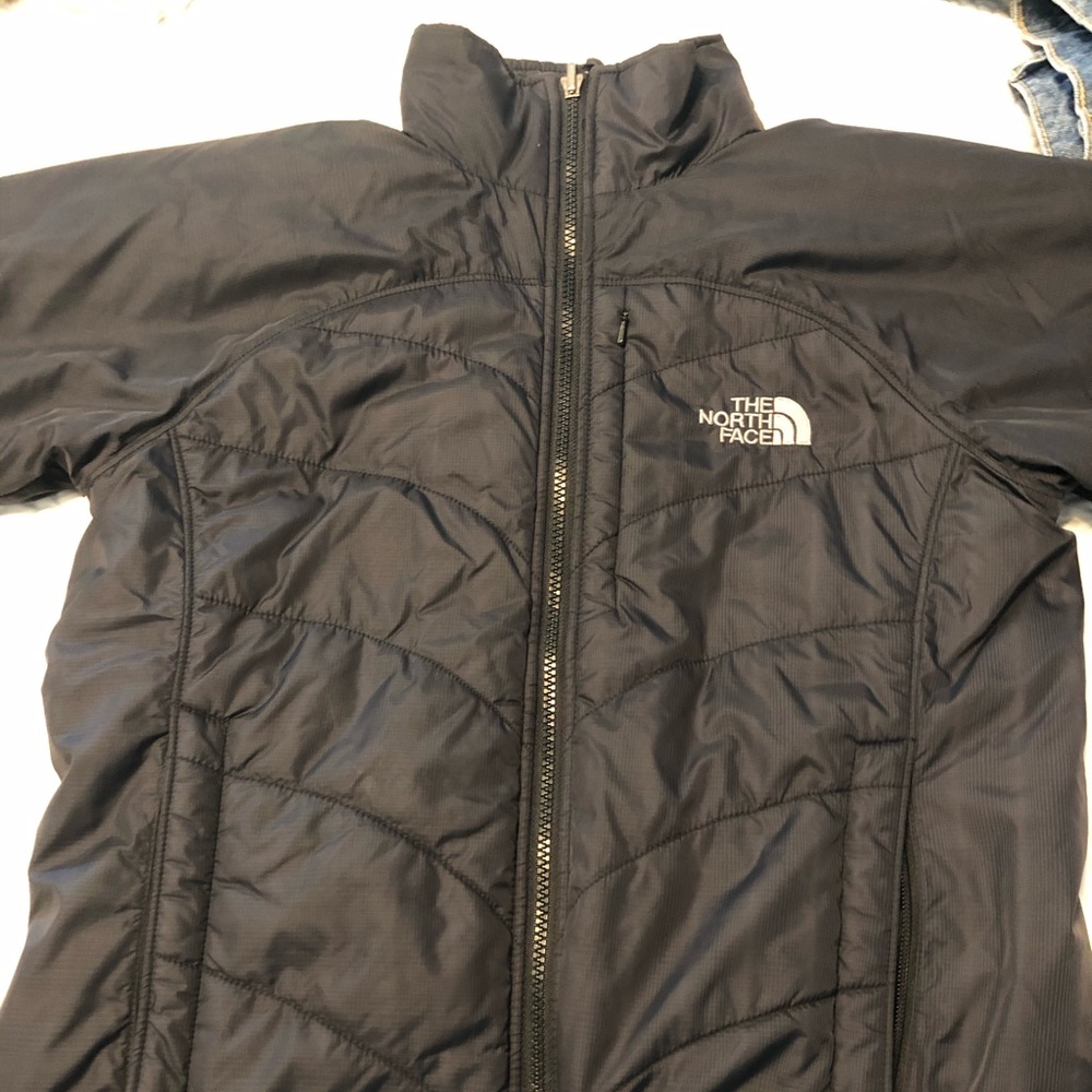 North face jacket, worn size small